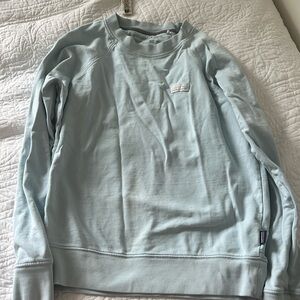 Blue Patagonia sweatshirt